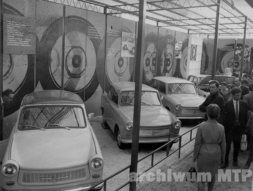 MTP 1967 rok: Raj dla miłośników Trabantów. Co to auto rodem...