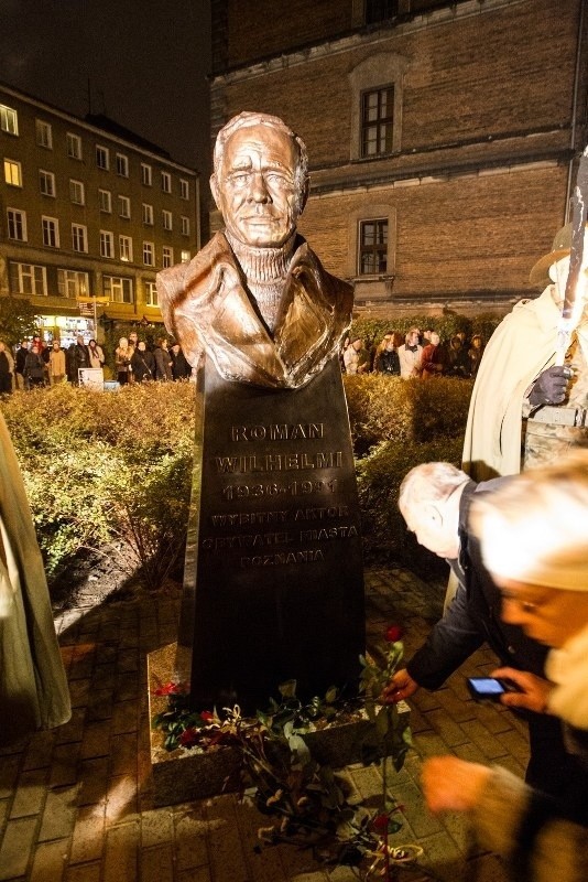 Roman Wilhelmi ma swój pomnik w Poznaniu