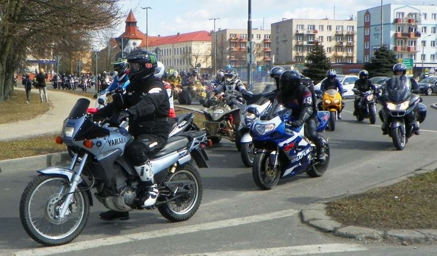 Piła: Motomarzanna - motocykliści przywitali wiosnę [ZOBACZ ZDJĘCIA]