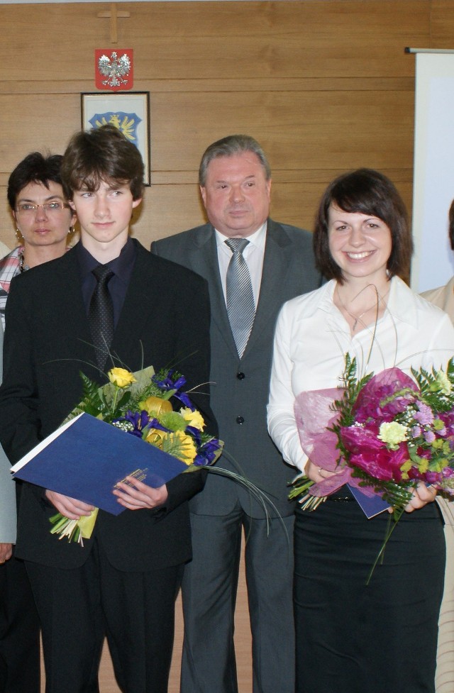 Magdalena Pilch i Szymon Kubicius dostali stypendium