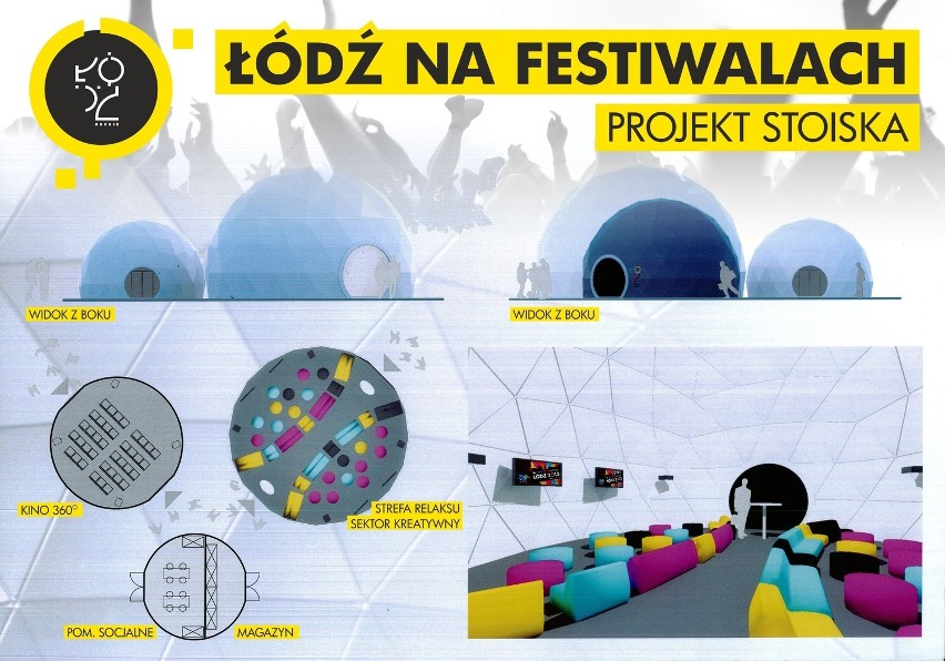 Nowa promocja Łodzi. Specjalne namioty na festiwalach muzycznych