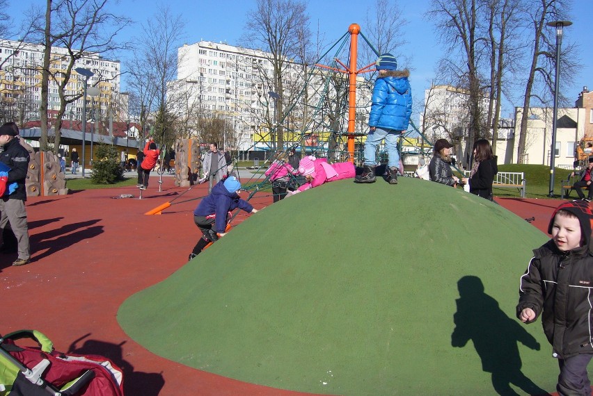 Park w Polkowicach już otwarty