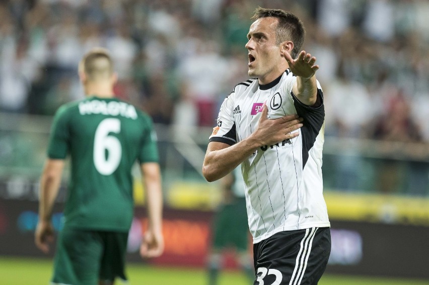 Legia Warszawa wygrywa 4:3 ze Śląskiem Wrocław. Po dwa gole...