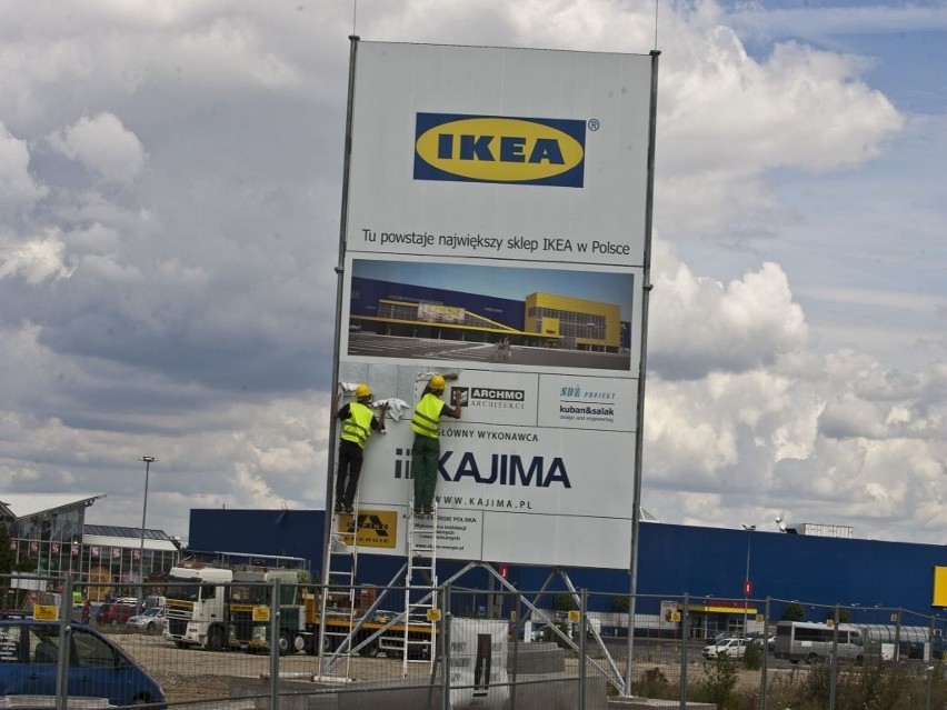 Największa w Polsce Ikea rośnie w oczach. Na zakupy już za kilka miesięcy (ZOBACZ ZDJĘCIA)