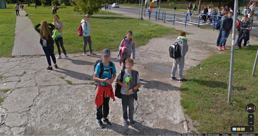 W Grudziądzu na zdjęciach Google Street View znalazło się...