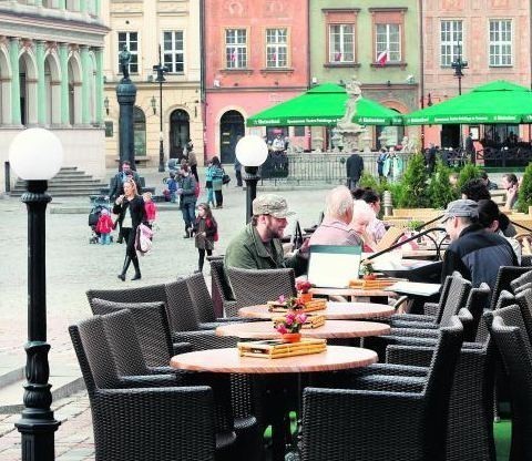 Czy w Szamotułach powstaną ogródki na wzór tych funkcjonujących na Starym Rynku w Poznaniu?