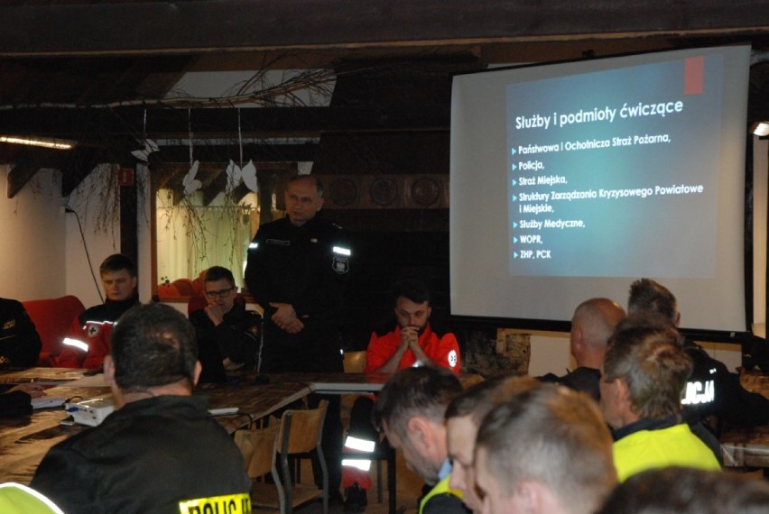Ćwiczenia służb ratunkowych na Piaskach [FOTO]