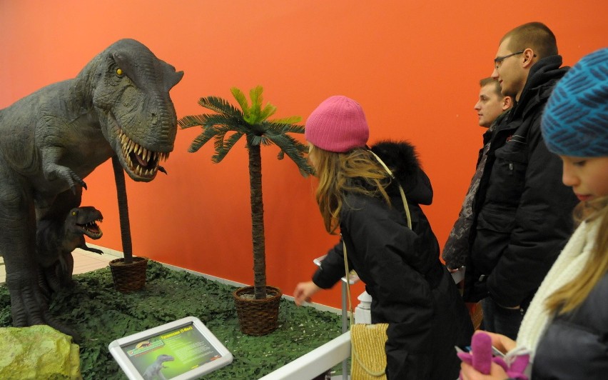 W Galerii Orkana straszą dinozaury... na wystawie (ZDJĘCIA)
