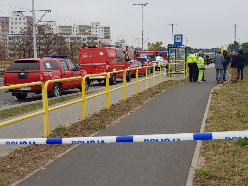 Ewakuacja na Skarpie w Toruniu. Ulatnia się gaz! [ZDJĘCIA]