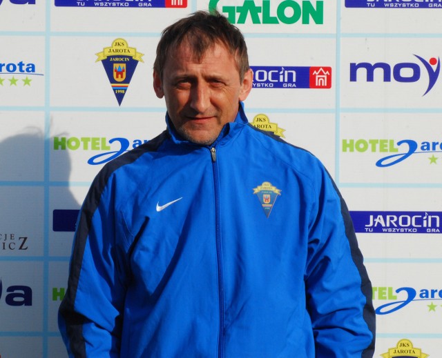 Jarosław Araszkiewicz, trener Jaroty Jarocin