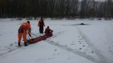 Rudziniec: Nie żyje 14-latek, który wpadł pod lód. Lekarze walczyli o jego życie od poniedziałku