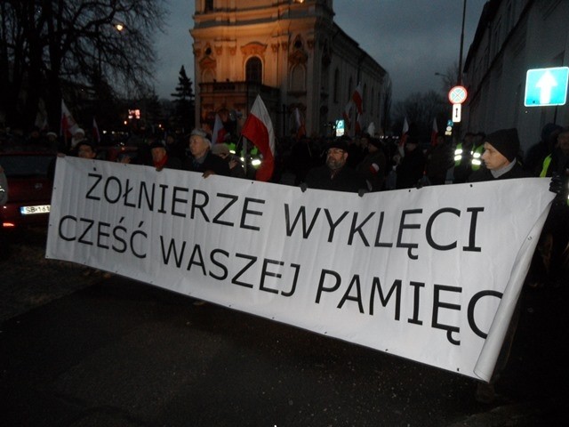 Marsz Żołnierzy Wyklętych w Bielsku-Białej