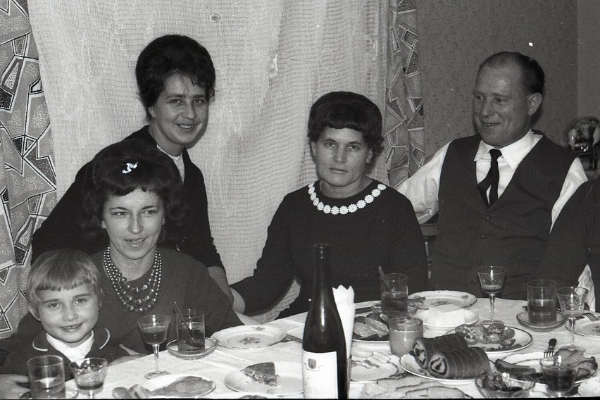 Sieradzka rodzina w latach 60