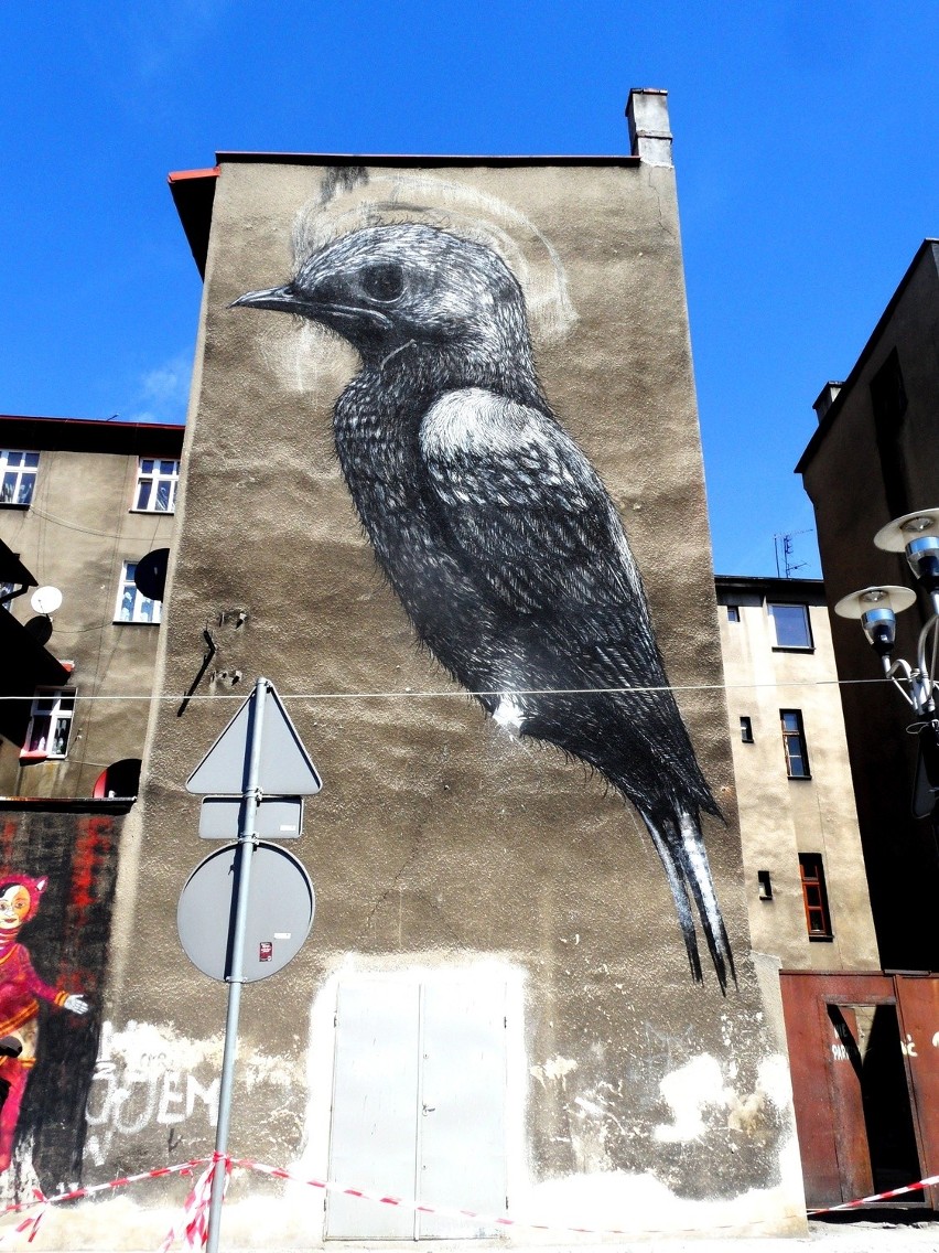 Katowice: Street Art Festival - na Tylnej Mariackiej nowy mural [ZDJĘCIA]