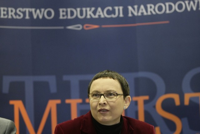 Katarzyna Hall, minister edukacji narodowej