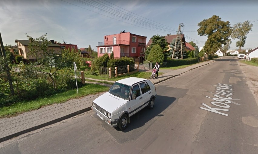 Kamery pojazdu Google w gminie Kościerzyna. Zobacz, kogo przyłapały na ulicach 