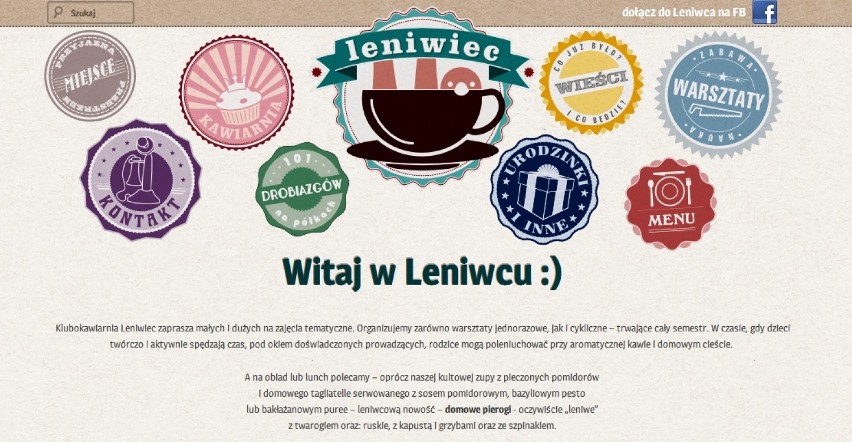 W Cafe Leniwiec (os. Na Murawie 8/1) odbędą się warsztaty...
