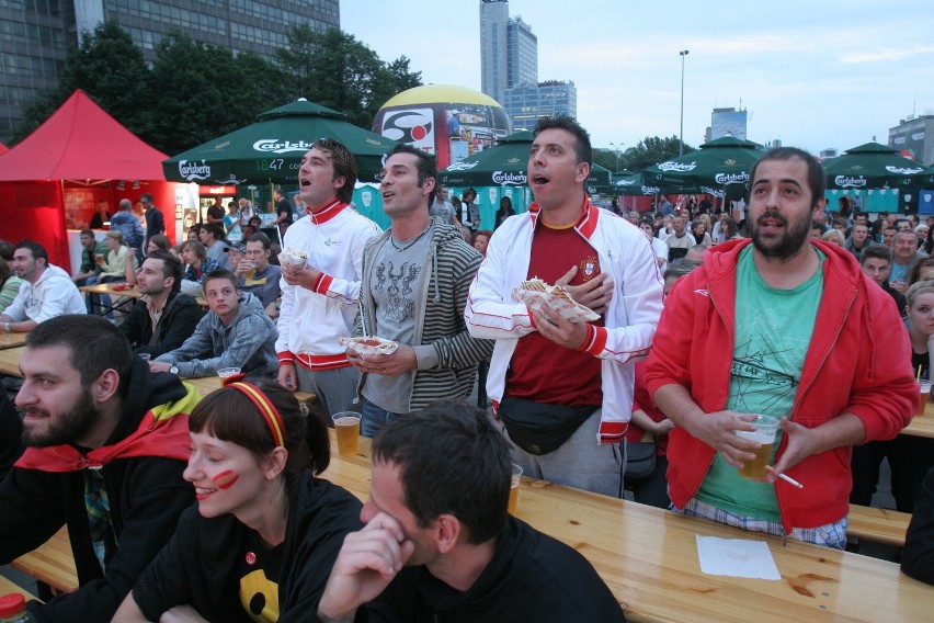 Euro 2012: Portugalia - Hiszpania w strefie kibica w Katowicach [ZDJĘCIA]