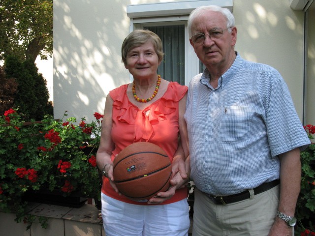 Z dalekiej Australii do zawsze bliskiej sercu Łodzi przyjechało koszykarskie małżeństwo ełkaesiaków Małgorzata i Bolesław Kwiatkowscy.