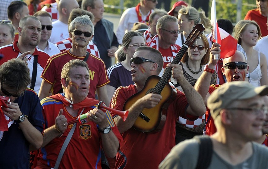 Euro 2012: Kibice na meczu Chorwacja - Hiszpania! ZDJĘCIA