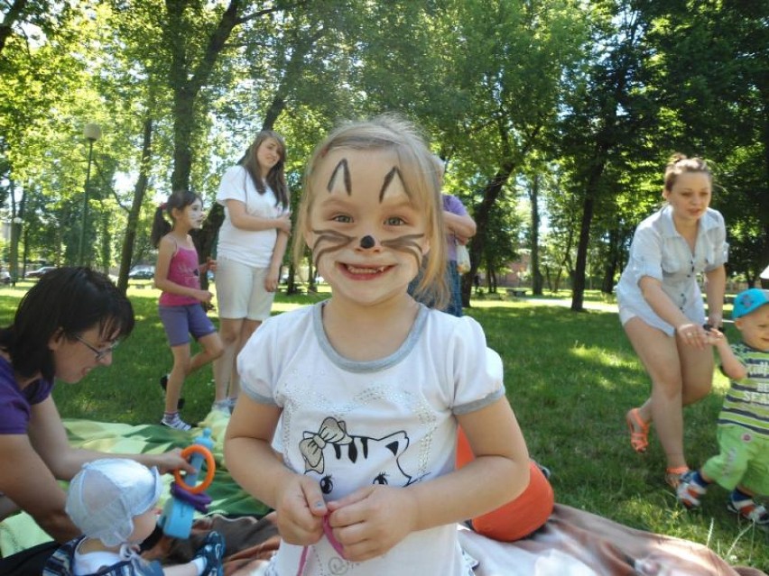 Podróżujący festiwal zabaw w Tomaszowie