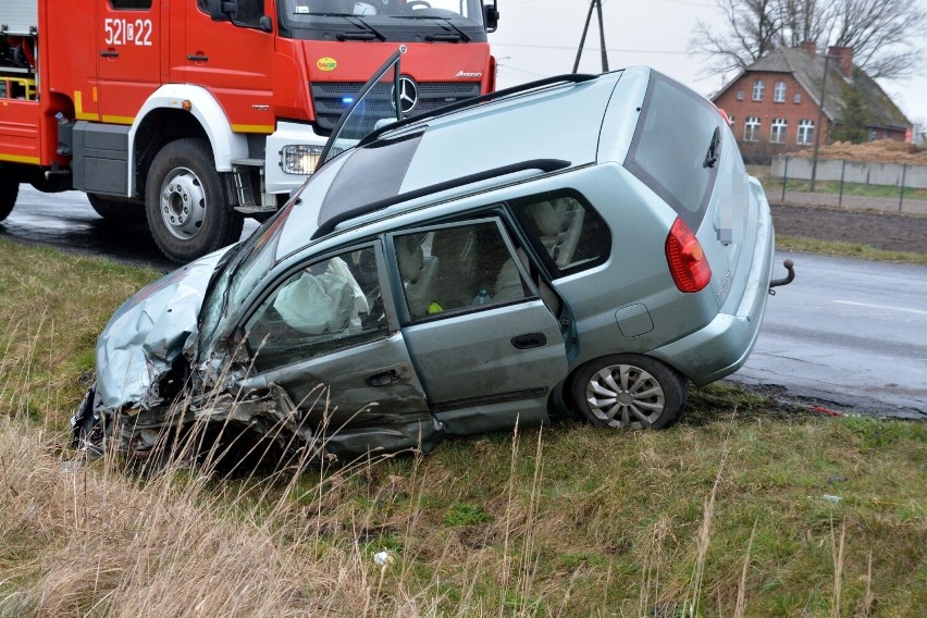 W wypadku w Świdwiu ucierpiała jedna osoba