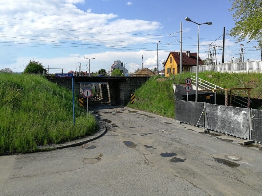Trwa remont wiaduktu przy ul. Zielonej w Nowym Sączu