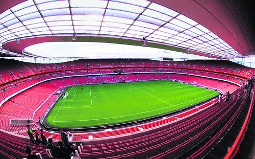 Emirates Stadium Londyn...