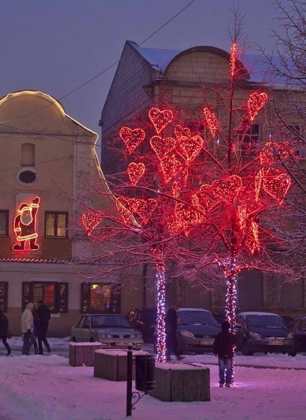 Płocka iluminacja na świeta