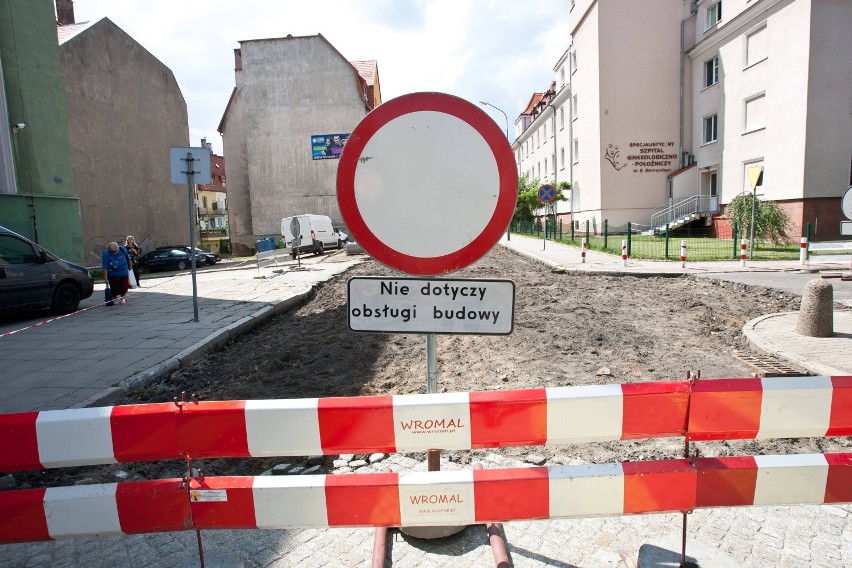 Rozpoczął się remont ulicy Paderewskiego w Wałbrzychu