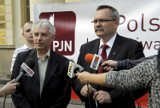 Policja znalazła baner PJN, który zniknął z al. Witosa