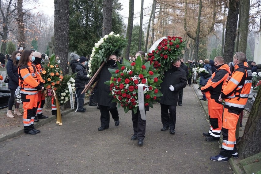 Pogrzeb lekarza Andrzeja Wiśniewskiego, który zmarł na covid