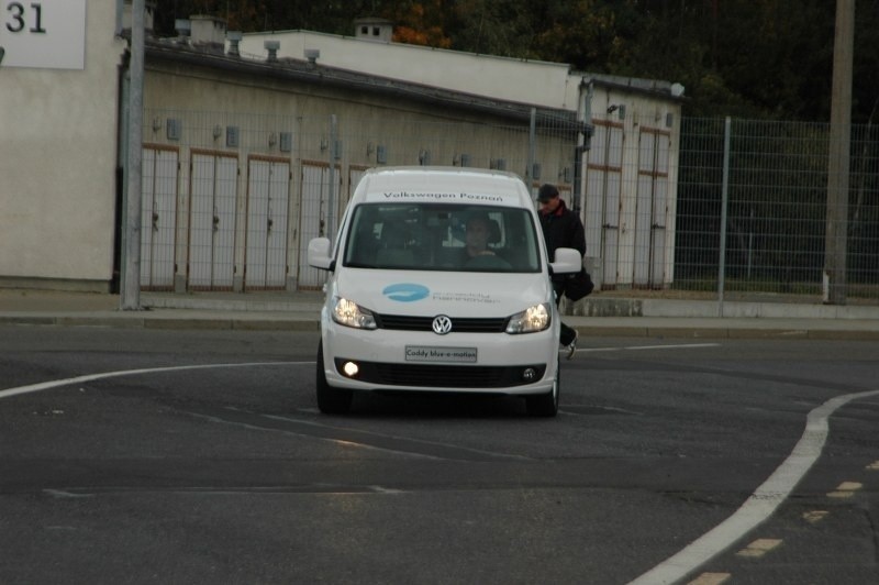 Elektryczny VW Caddy.