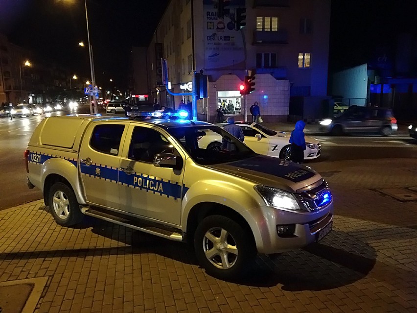 Potrącenie pieszej na ulicy Polnej w Kaliszu
