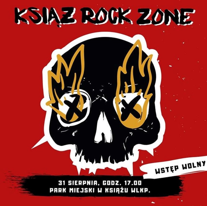 Książ Rock Zone Festiwal coraz bliżej. Sprawdźcie, kto w tym roku wystąpi w ksiąskim amfiteatrze