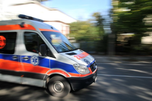 Ranna kobieta została przewieziona do nowotomyskiego szpitala