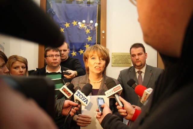 Prezydent Hanna Zdanowska zapewniała, że zależy jej, by stadion powstał