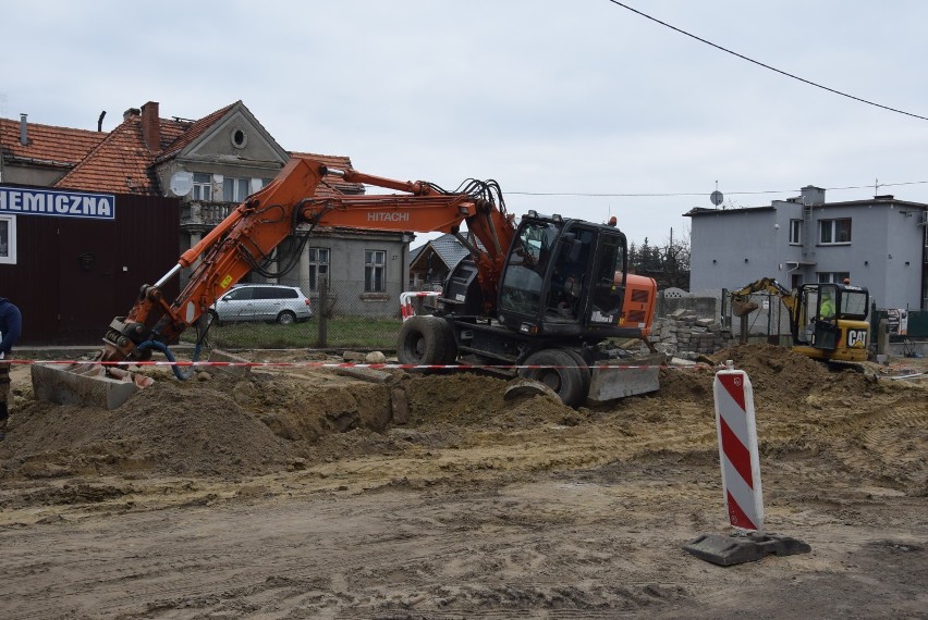 Remont ulicy Kordeckiego w Kaliszu trwa w najlepsze. Odcinek...