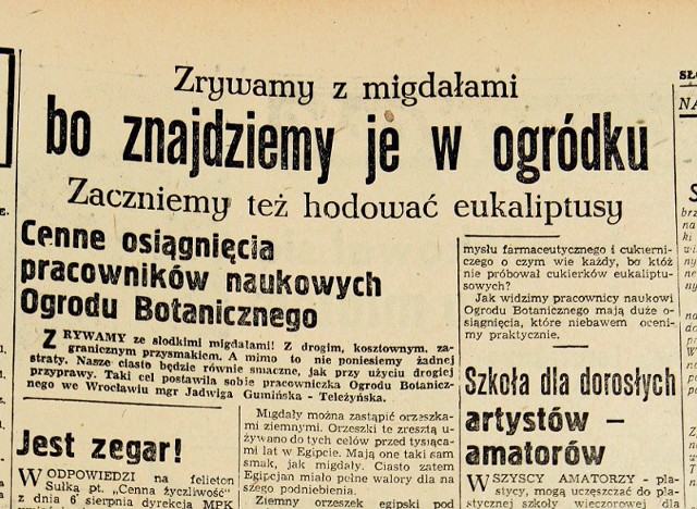 "Słowo Polskie" z 1954 r.