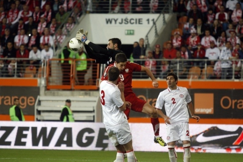 Piłka nożna: Polska pokonała Gruzję 1:0 (ZDJĘCIA)