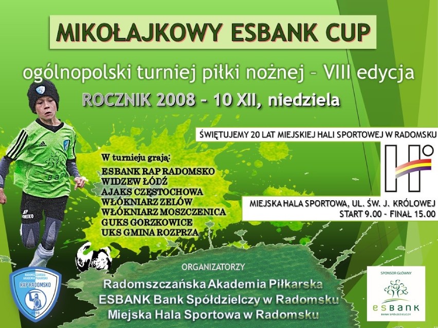 Mikołajkowy Esbank Cup w Radomsku