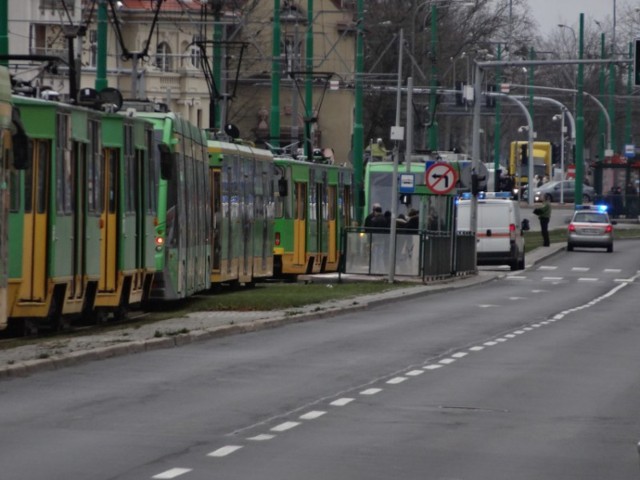 Trasa na Junikowo zablokowana