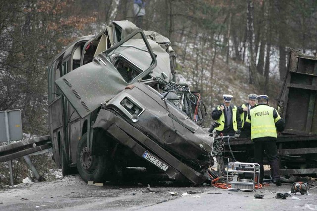 Wypadek pod Mstowem był jednym z najtragiczniejszych w regionie