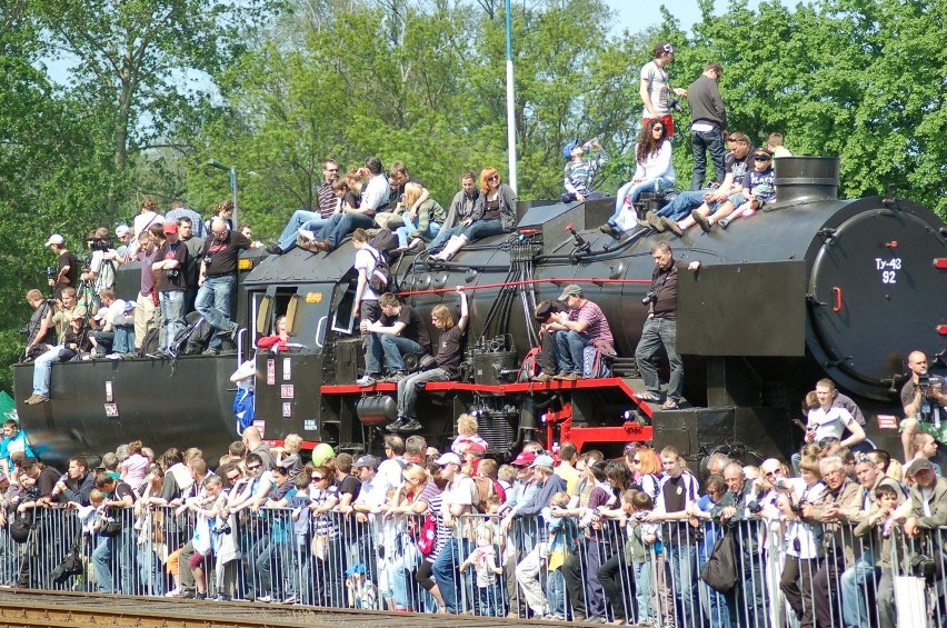 Wolsztyn: Parada parowozów przyciągnęła tłumy [ZDJĘCIA]