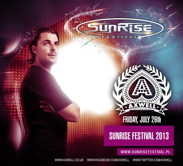 Axwell gwiazdą Sunrise Festival 2013