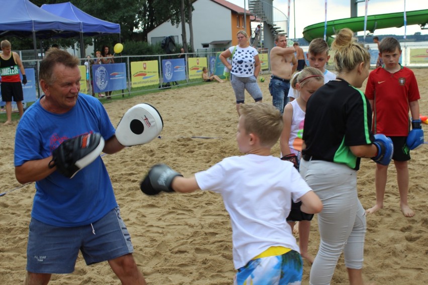 VI Święto Jeziora w Zbąszyniu. Gry i zabawy z boksem i inne