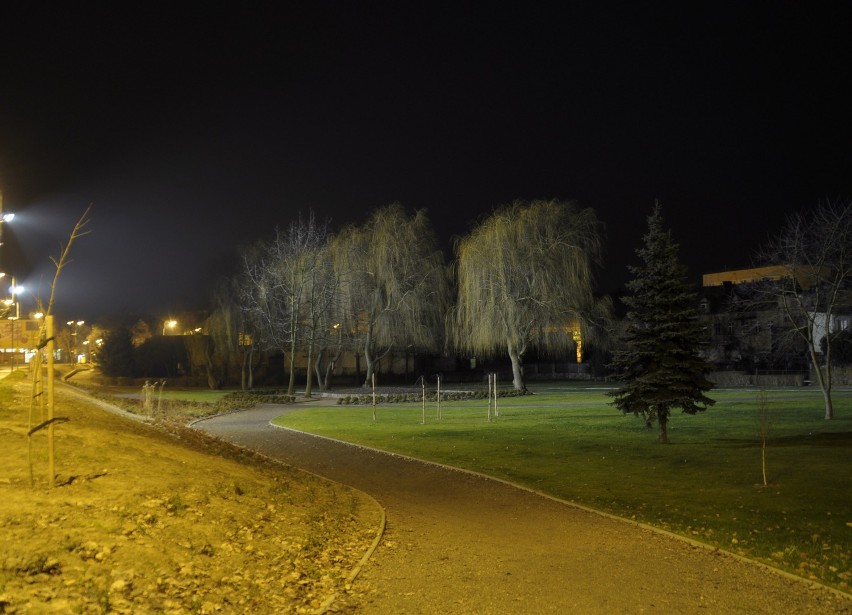 Międzychód nocą nabiera uroku