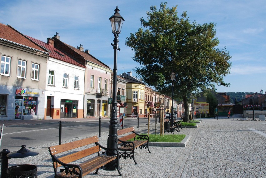 Rynek w Brzesku