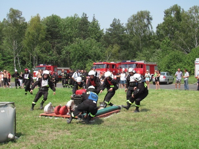 Pięć drużyn wzięlo udział w Gminnych Zawodach Sportowo-Pożarniczych w Rudnikach