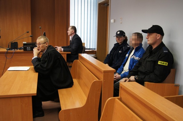 Mariusz G. na ławie oskarżonych w sprawie  wypadku po raz pierwszy zasiadł na początku tego roku